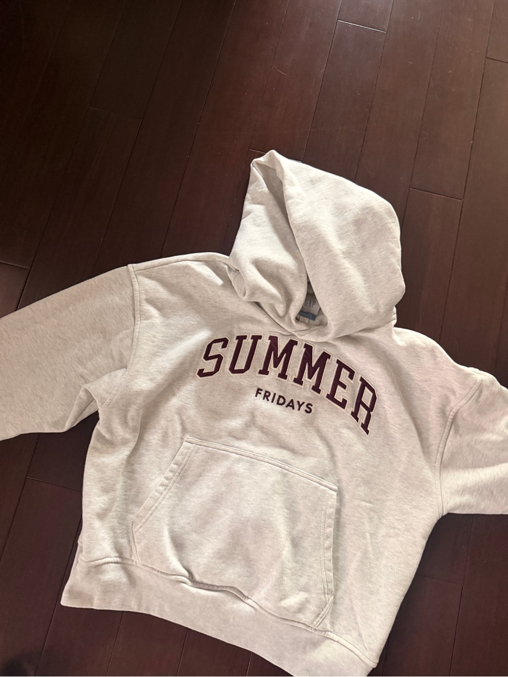 Gap × Summer Fridays Heavyweight Oversized Logo Hoodie Small
